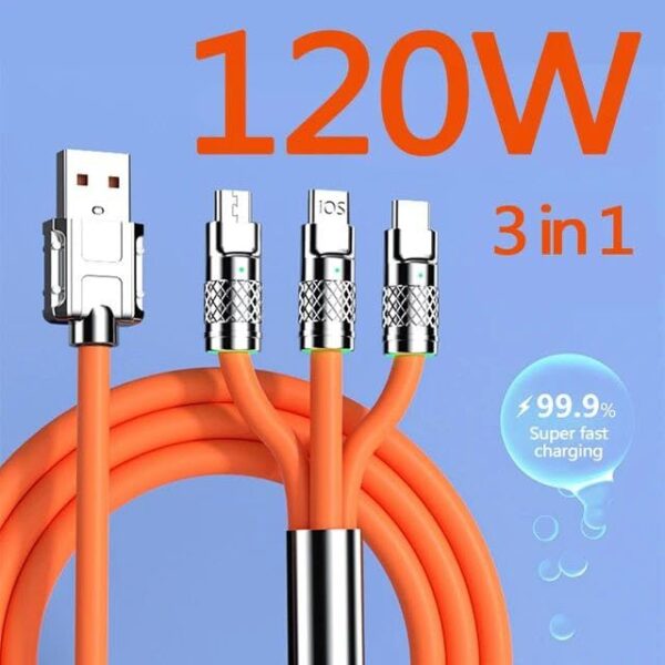 3 in 1 charging cable