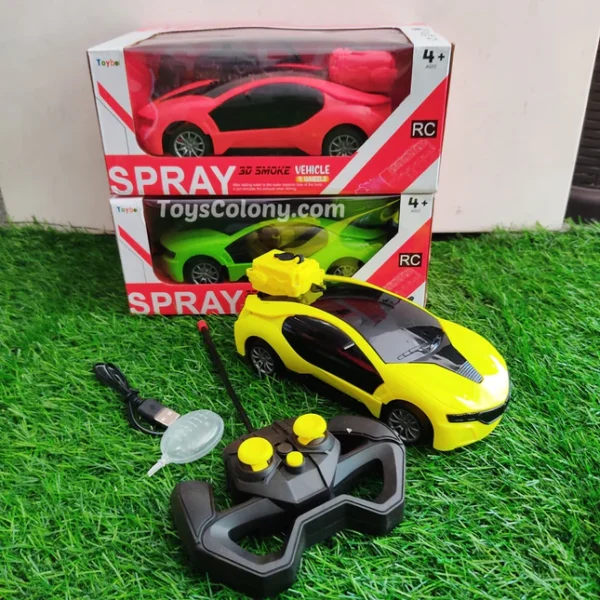 SPRAY R.C CAR