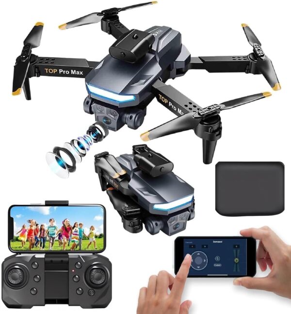 DRONE MODEL P18 (BRUSHLESS MOTOR) DUAL BATTERY