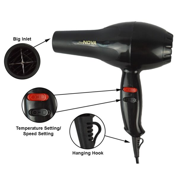 NOVA Hair drayer 1800Watt - Image 3