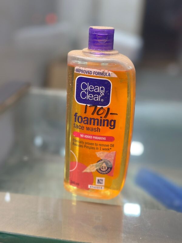 CLEAN & CLEAR FACE WASH ( 500 ML )