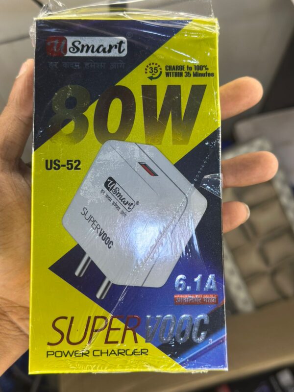 80W fast charging Adptor  (6 month warranty) - Image 5