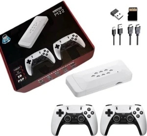 M22 Retro GameStick, UHD 4K, Wireless Controller, Built-in 30k+ Retro Games M11 Black Edition  (Code in the Box - for PC)